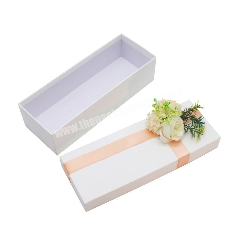 Food Packaging Custom Customized Magnetic Closure Cardboard Candle Folding Flat Black Paper Box