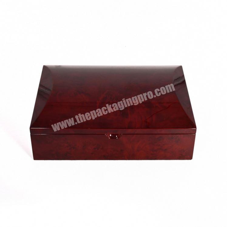 High Quality Fashion Gift Jewelry Box Luxury Piano Painting Wooden With Glossy