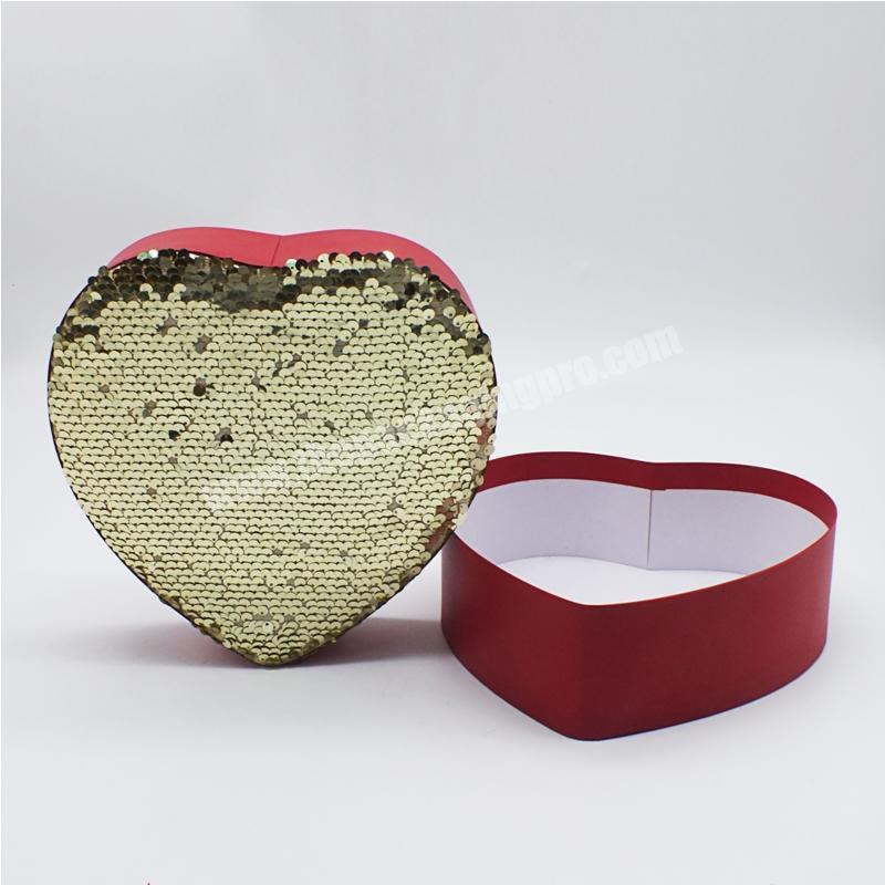 White Craft Paper Love Hot Sale Colorful Shape Cardboard Decorative Heart Shaped Candle Gift Box