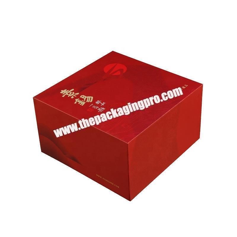 Wholesale customized gift small paper craft food packaging boxes manufacturer
