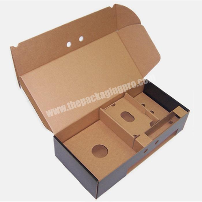Eco-friendly Customized CardBoard Subscription Box Packaging CMYK Printed Corrugated Shipping Boxes with Insert