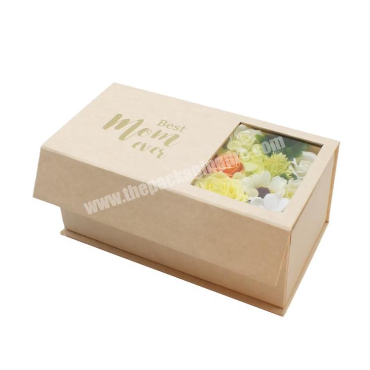 printed recycled wholesale magnetic luxury gift box