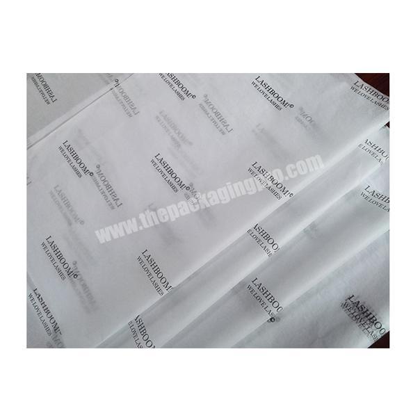 Custom logo gift wrapping packaging paper crepe tissue paper