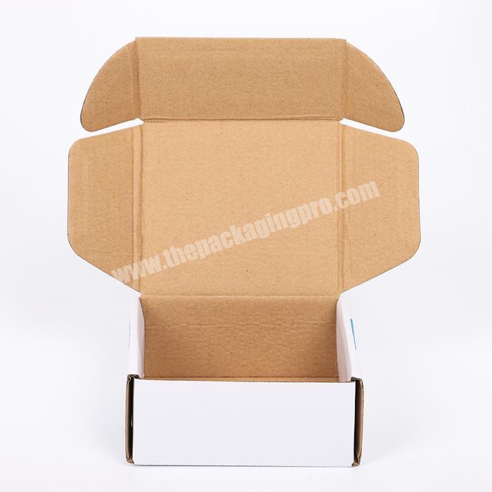 luxury custom logo hat corrugated paper carton mailer box small white reusable printed cardboard sunglasses shipping box