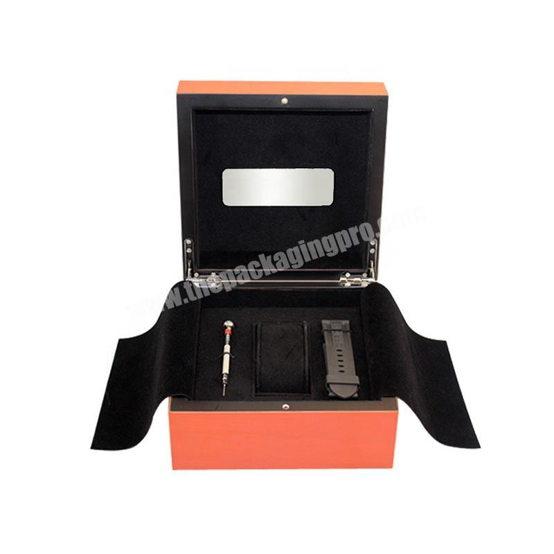 Luxury Customize Watch And Watch Components Packaging Box Set For Gift