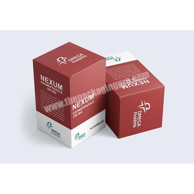 2020 hot selling luxury empty cream boxes free design logo box for cream cosmetic cream foldable box
