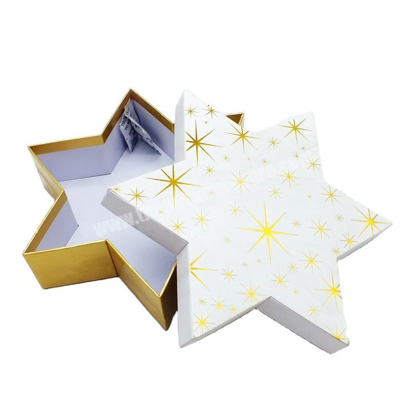 Corrugated cardboardbox art-paper-chocolate-packaging-box star shape box