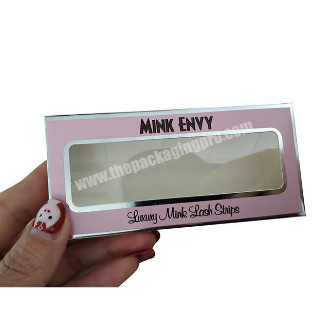 Free Sample 2019 Fashion  False Eye Lash Packaging Box Private Label 3D Mink Eyelash Packaging box Factory
