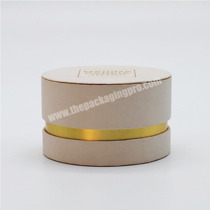 Flower Red Packaging Customer Round High Quality Paper Luxury Design Custom Clear Cylinder Gift Box