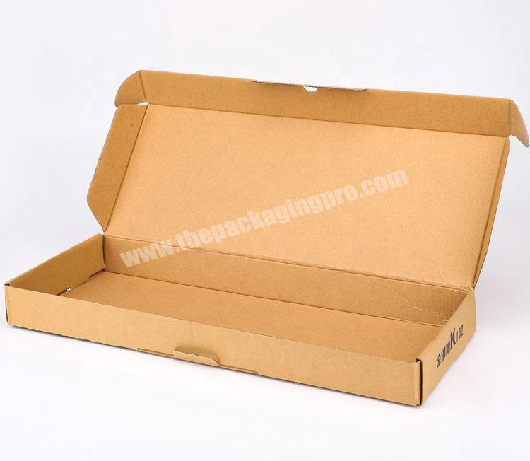 Eco Friendly Custom Printing Logo Brown Kraft Box Packaging Recycled Kraft Mailer Box