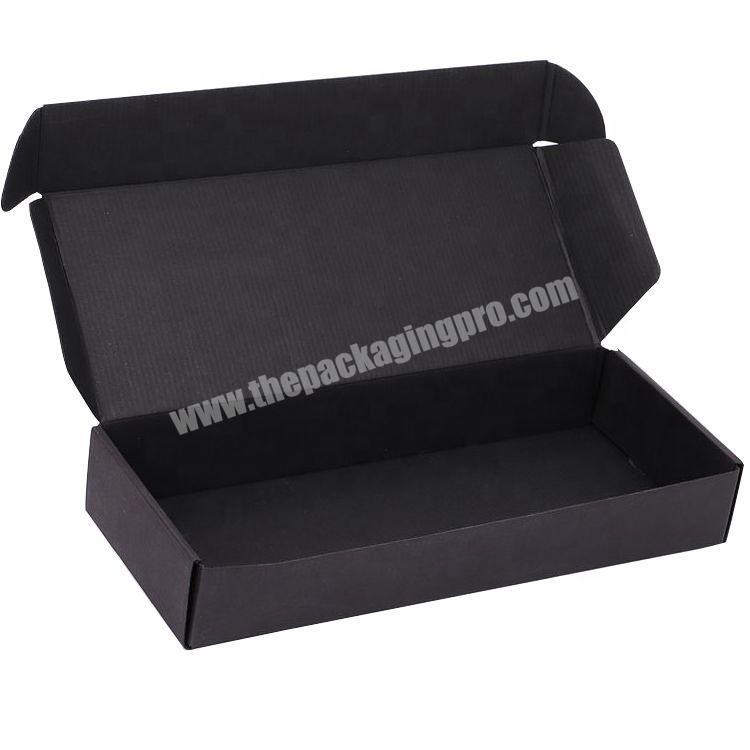 Hot Sale Customized Silver Foil Printed Black Mailer box Flower Packaging Recyclable Corrugated Carton Shipping Boxes