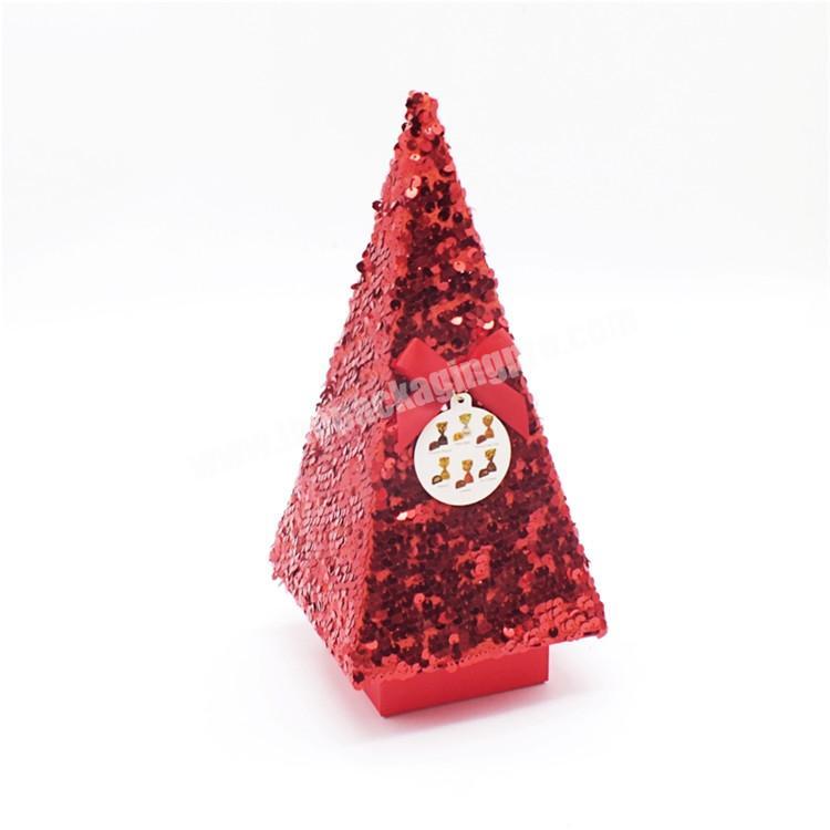 High quality chocolate box for party chocolate box with christmas tree shape