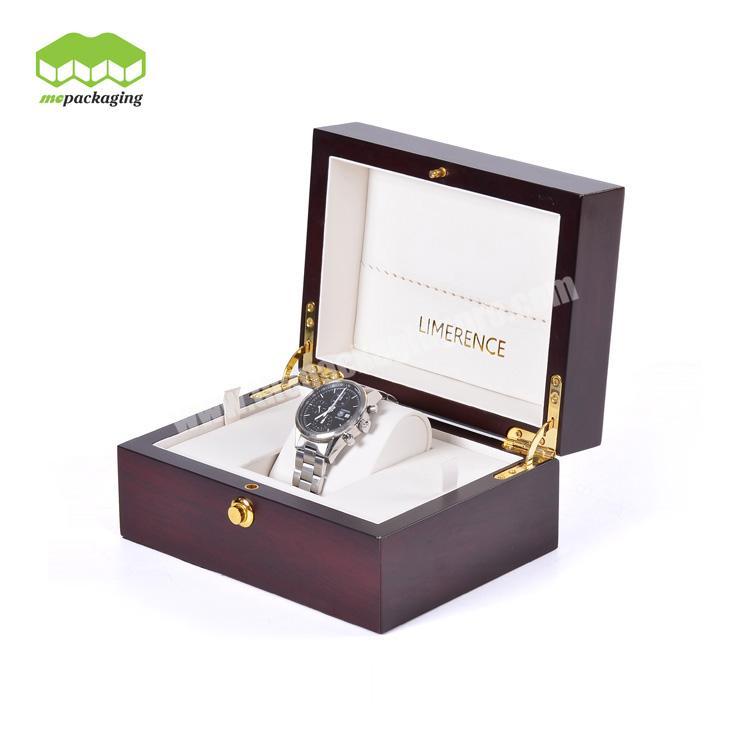 Promotional Luxury Wood High Quality 12 Watch Box With Pillow