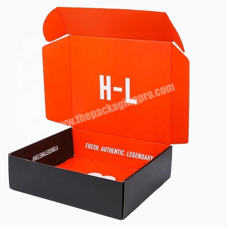Wholesale E-Commerce Amazon Shipping Box Custom Double Sided Printed Shoes Box Carton Colored Mailer Shoes Boxes