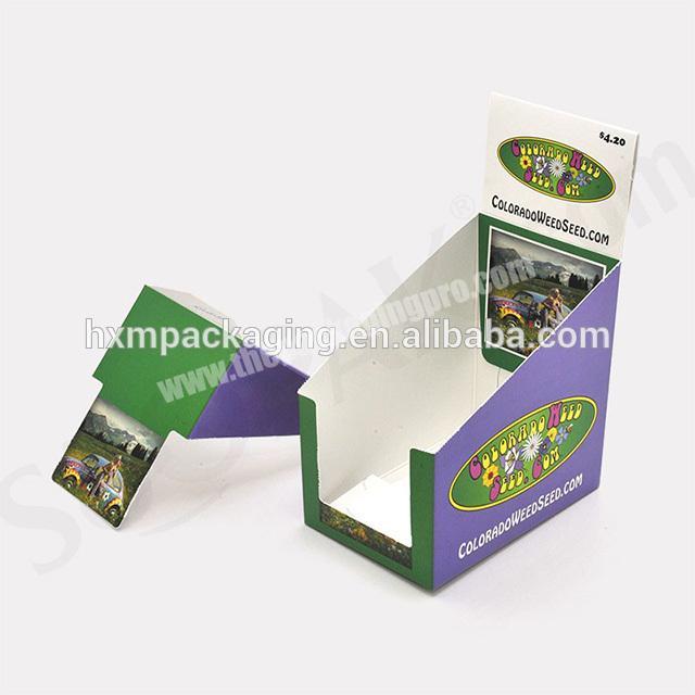 Printing custom display boxes high quality corrugated paper box wholesale paper cardboard box