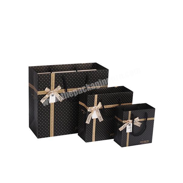Wholesale Gidt Paper Bag Packaging Custom Luxury Jewelry Paper Bag