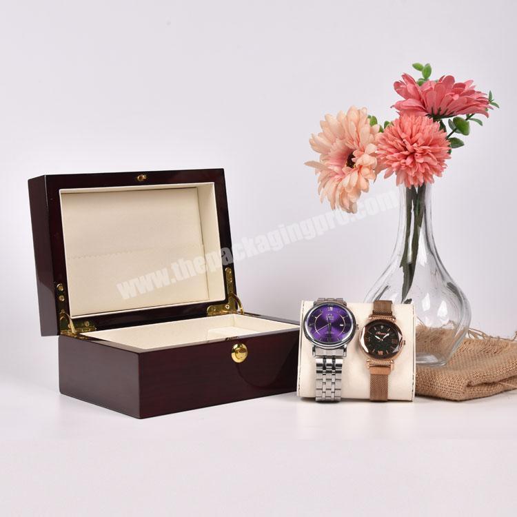 High Grade Classical Style Wood Watch Packaging Box For Gift