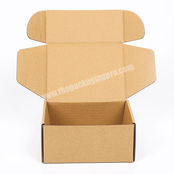 custom eco friendly single wall E-flute corrugated folding cardboard packaging boxes for eccomerce shipping mailer box