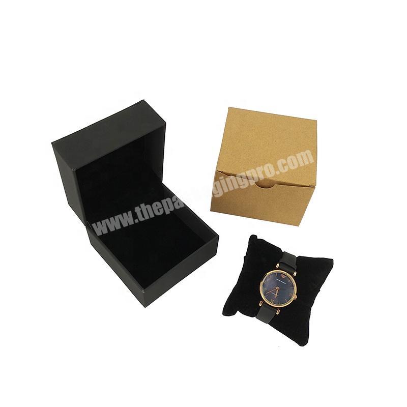 Luxury Custom Logo Printed Cheap Leather Watch Box