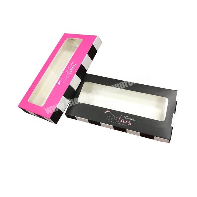 OEM Wholesale 3D Mink Eyelash Packaging Paper Box For Display