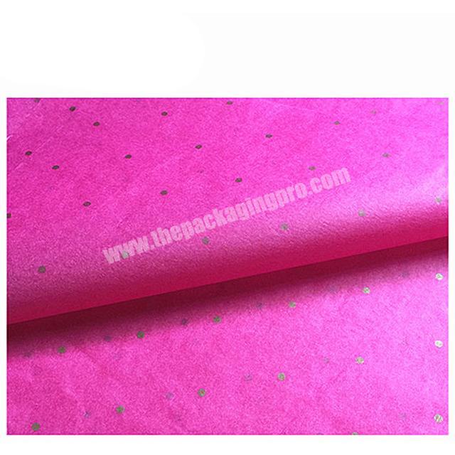 Waterproof tissue gift paper wrapping paper  sell well wrapping tissue paper thickness