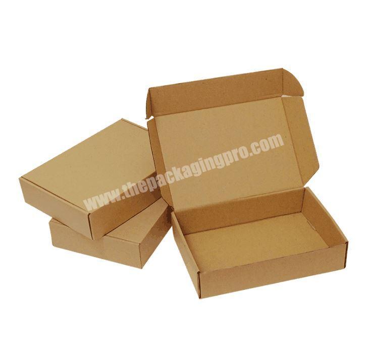 Wholesale Cheap Brown Packaging Paper Mail Box For Shipping