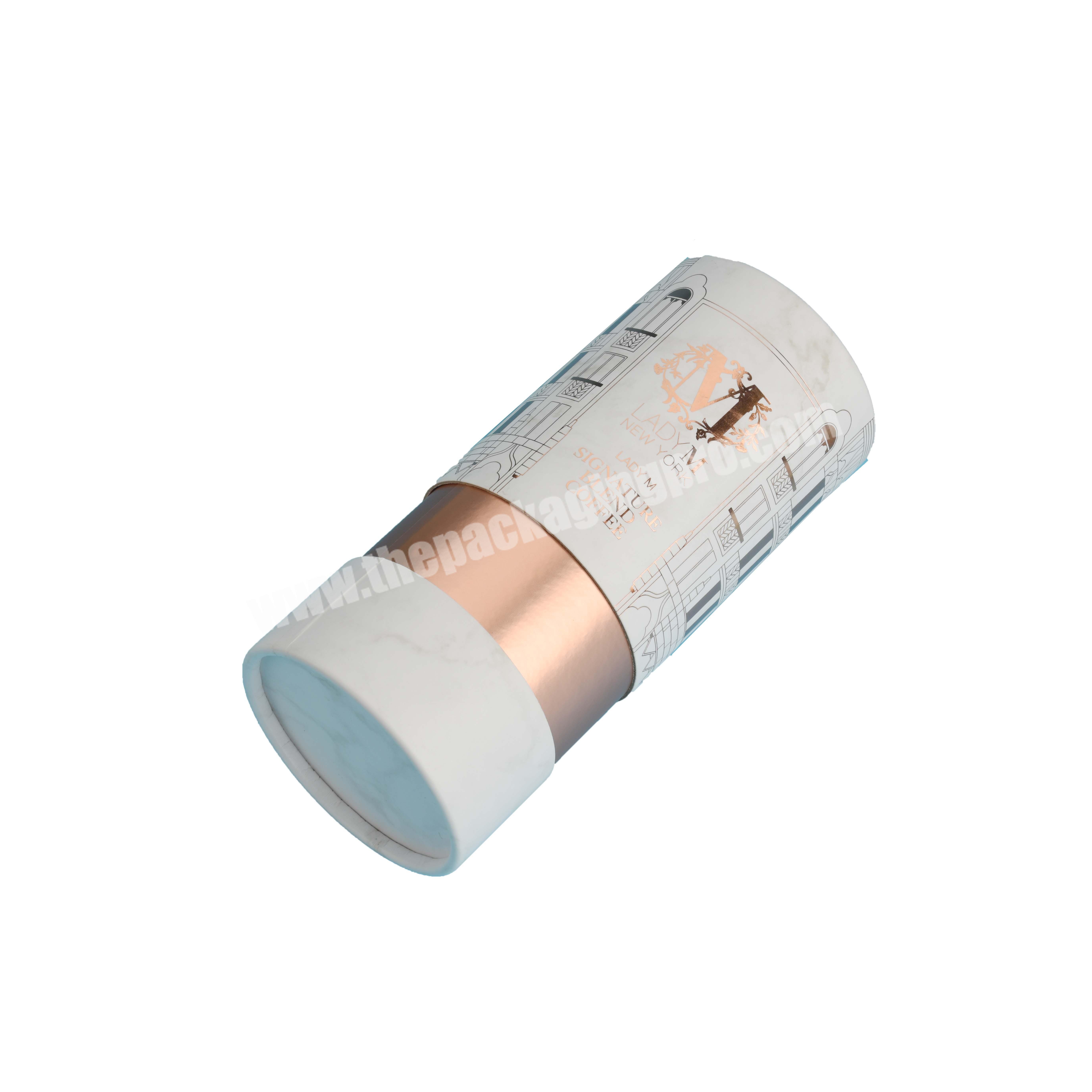 Newly wholesale small cylinder round recycled paper tube boxes packaging