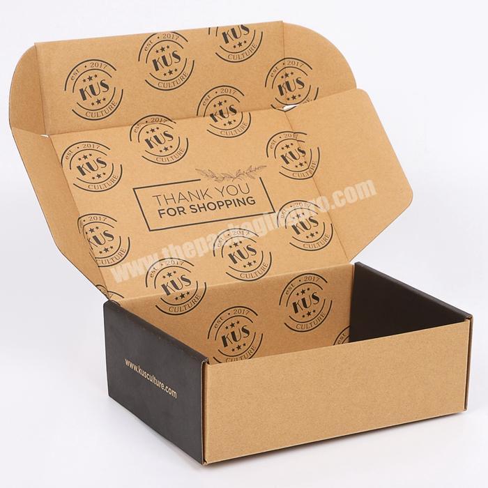 Factory Directsale Paper Ecommerce Packaging Box Custom Cardboard Shipping Box with Logo Printed