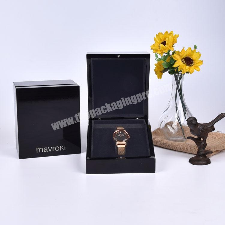 Hot Sale High End Special Piano Lacquer Wooden Single Watch Box