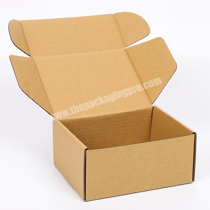 Custom amazon retail ecommerce kraft shipping roll end front tuck matte black mailer box hair corrugated carton postage boxes