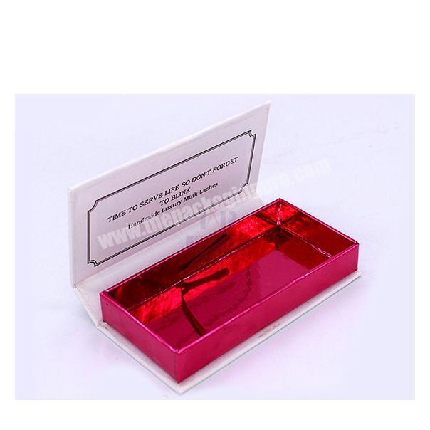 Manufacture Faux Mink Eyelashes and wholesale eyelash packaging box