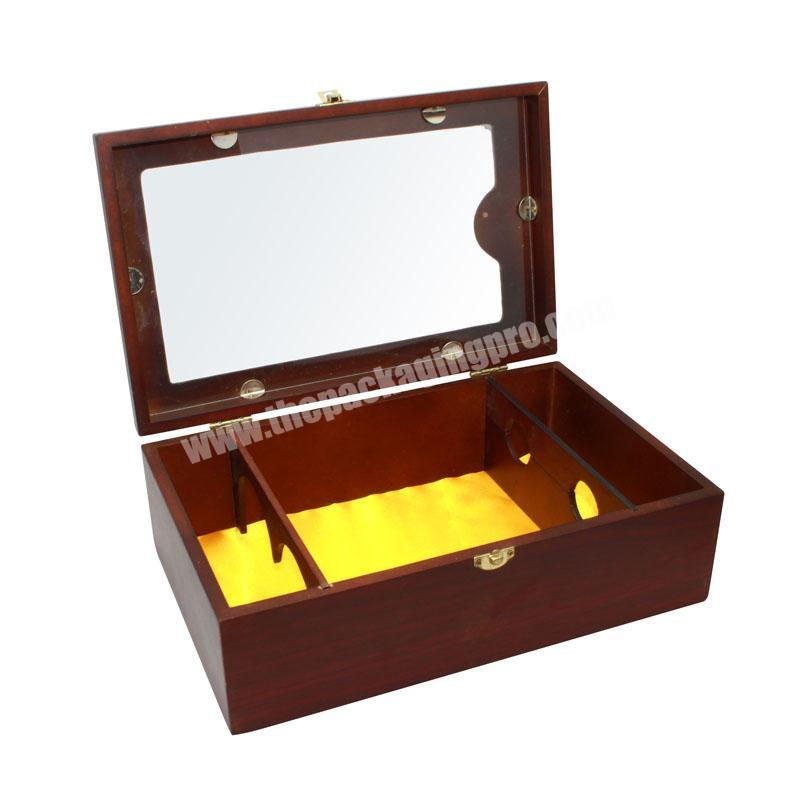 Wholesale Customized Gift Wooden Wine Packaging Box For Display
