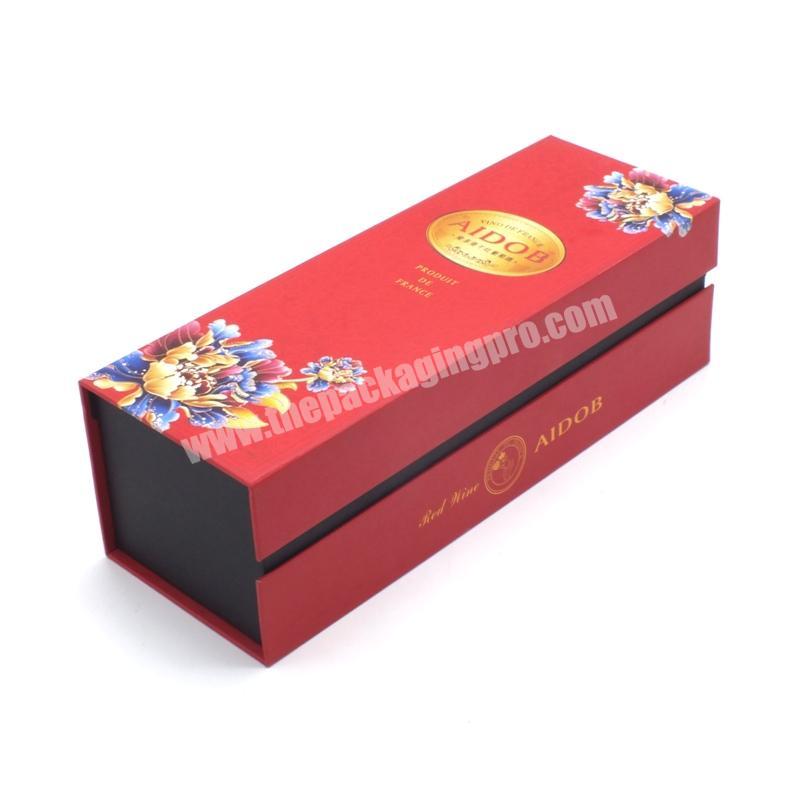 Beautiful custom printed wine box packaging wine box packaging manufacturer