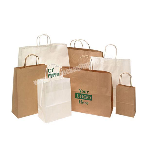 Customized different size paper bag Fashionable shopping paper bag Latest kraft paper bag