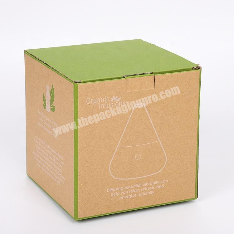 Eco Friendly Custom Single-Color Printing Corrugated Cardboard Shipping Boxes Packaging Box With Compartments Cardboard