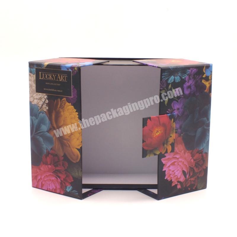 Handle Take Away Aromatherapy Cardboard Boxes For Paper Printed Carton Packaging Gift Box Accessory