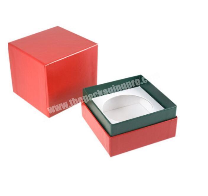 wholesale custom rigid recycle cardboard corrugated fancy paper box fragrance packaging for candle scented wax gift boxes