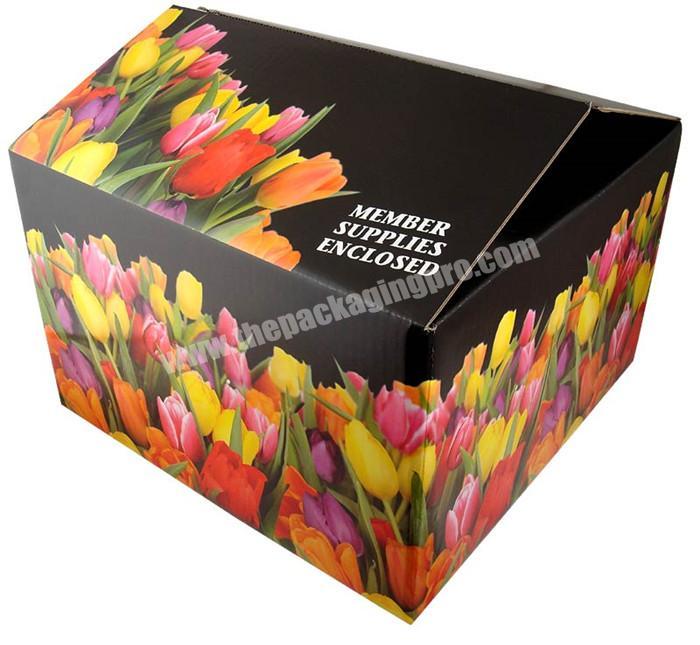 Wholesales Biodegradable cardboard packaging color printing moving carton shipping corrugated paper box
