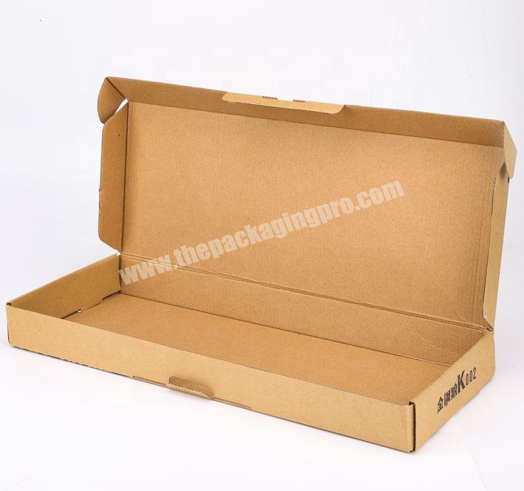 High Quality Custom Amazon Shipping Flower Boxes Recycled Kraft Box Packaging E Flute Corrugated Box