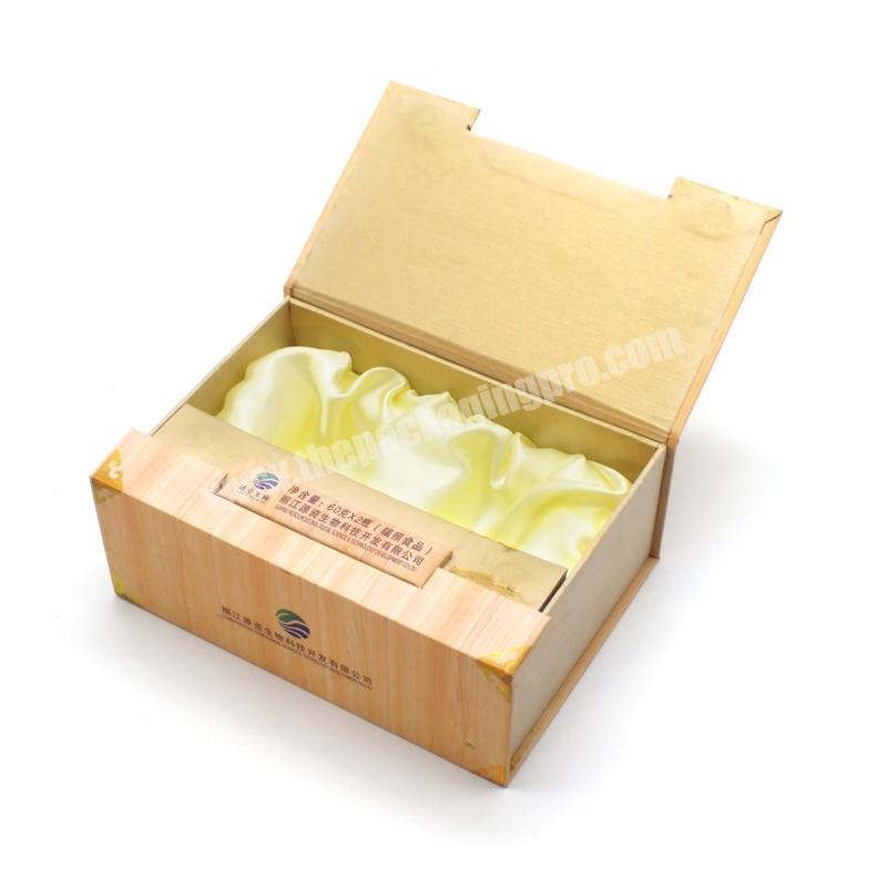 Custom printed with logo Christmas Cardboard packaging yellow box