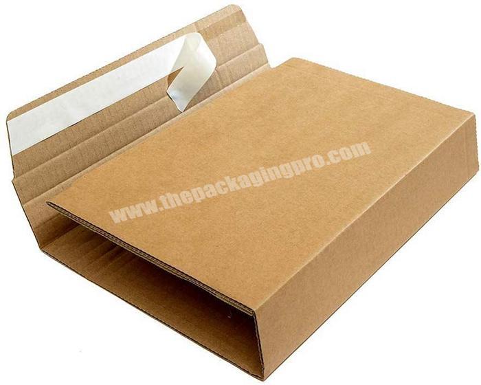 Size A2B 10 Pack 594x420x100mm Cardboard Book Mailer / Twist Box