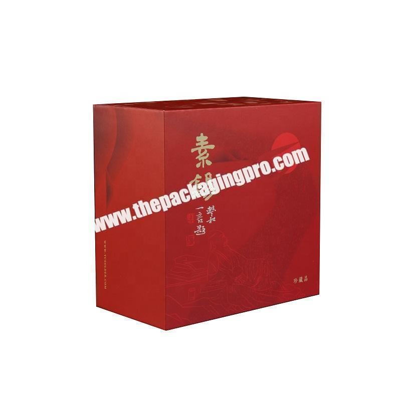 Custom printed delicate square disposable large paper food boxes manufacturer