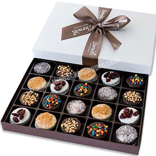 Personalized Logo Chocolates Truffles Divided Packaging Box Dividers Cheap Chocolate Truffle Paper Boxes