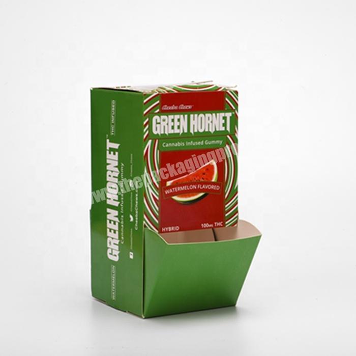 High Quality Full Color Printed Packaging Boxes Custom Logo Sbs Cardboard Packaging Dispenser Box