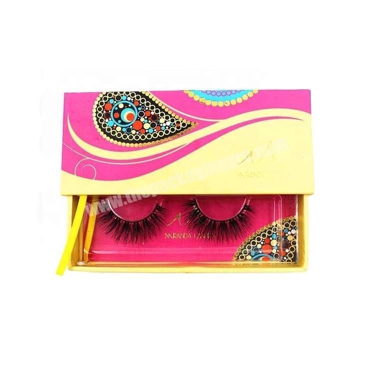 Private Label Beauty Custom Drawer Eyelash Packaging Box