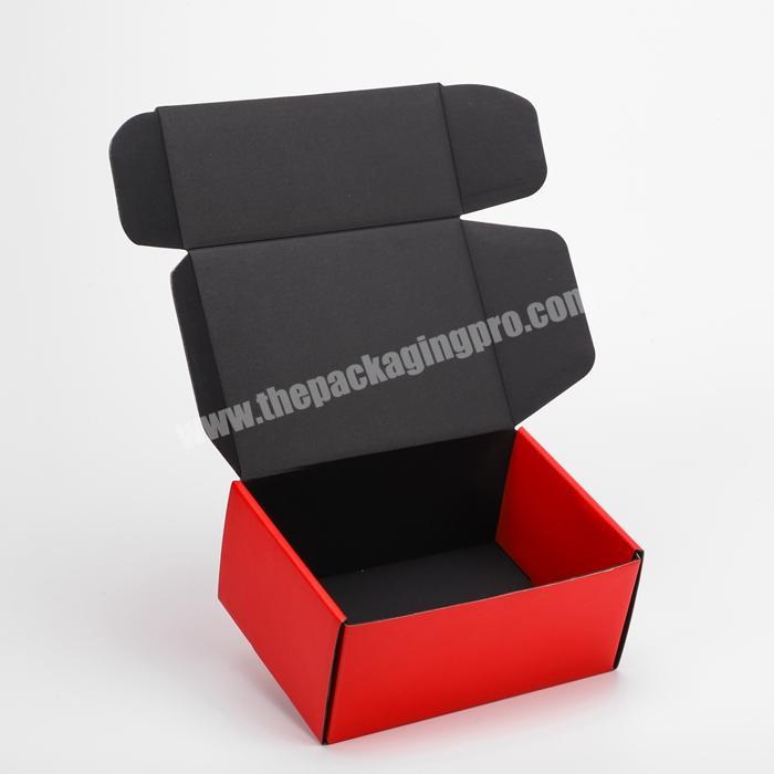 eco friendly corrugated paper cardboard ecommerce mailer box customized shipping boxes with logo