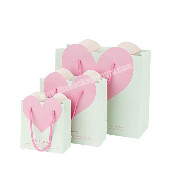Free design logo cute animal paper bag durable handmade paper bag luxury paper gift bag for packaging