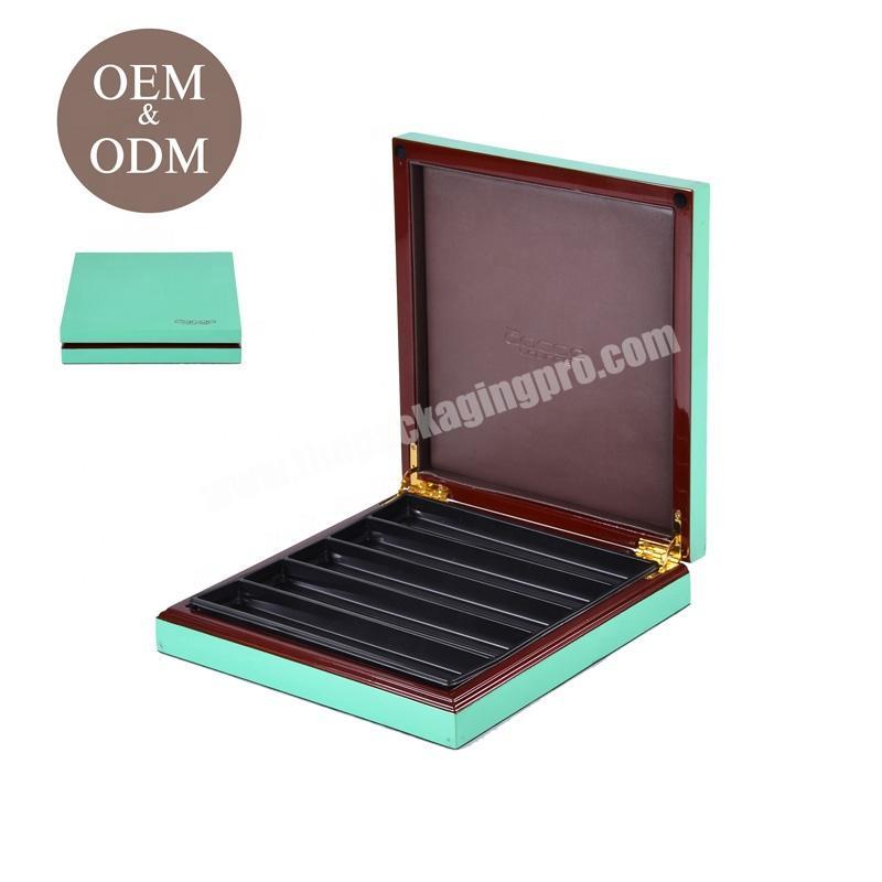 High Grade Wooden Chocolate Packaging Box Gift With Custom Logo