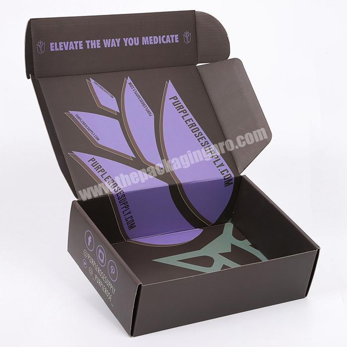 Eco-friendly Customized Foldable Cardboard E-commerce Packaging Corrugated Shipping Boxes