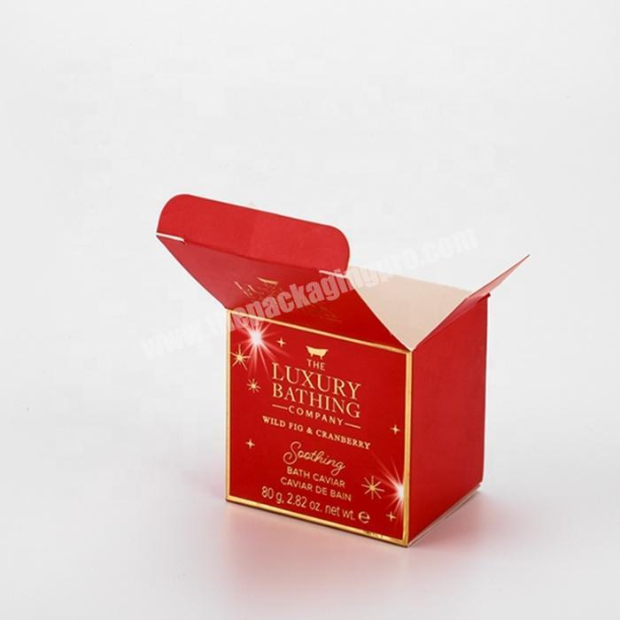 Wholesale Custom Gold Foil Printed Soap Paper Packaging Box Soft Touch Matt Laminate Cardboard Box